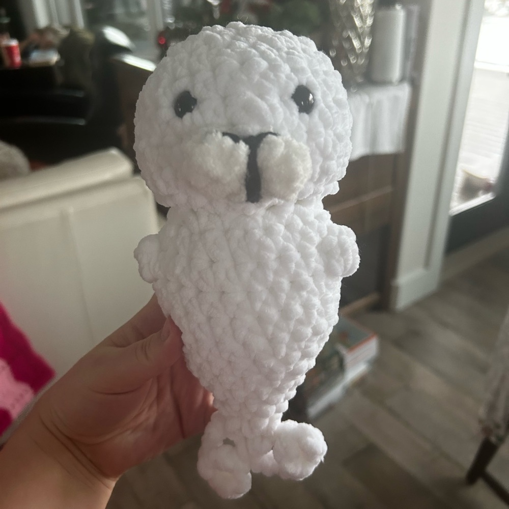 Brand New Crochet Seal